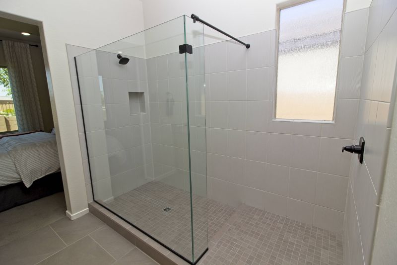 Bright Walk-In Shower